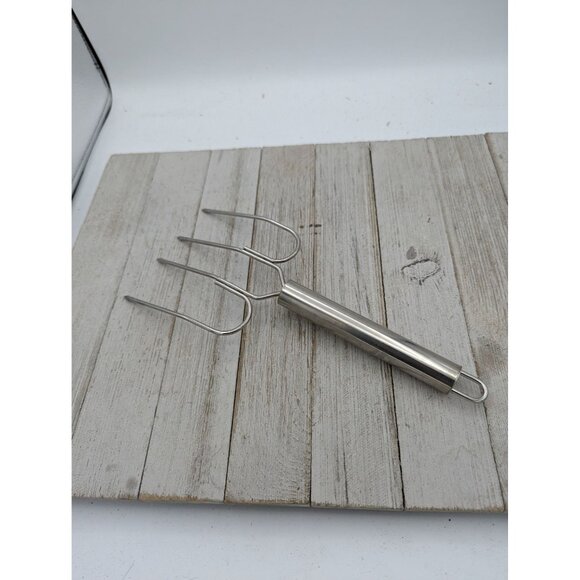 Meat Fork Lifter Stainless Steel 10" - Picture 4 of 6